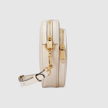 INTERLOCKING G MINI HEART SHOULDER BAG